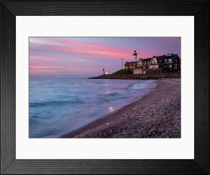 Framed Print : Windmill park in the Netherlands ocean Framed Print : Windmill park in the Netherlands ocean