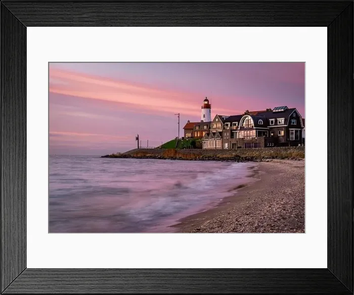 Framed Print : Windmill park in the Netherlands ocean Framed Print : Windmill park in the Netherlands ocean