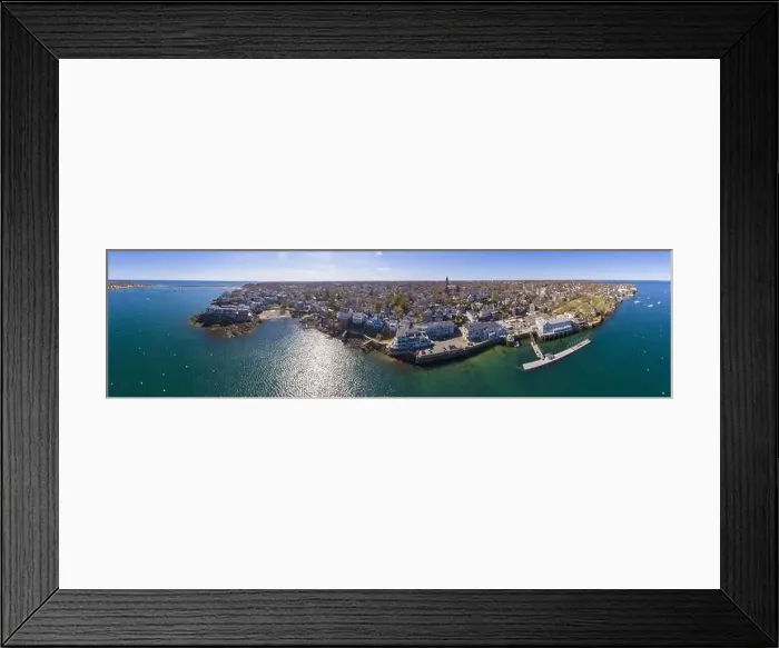 Framed Print : Crocker Park at Marblehead harbor and town center aerial view panorama, Marblehead, Massachusetts MA, USA Framed Print : Crocker Park at Marblehead harbor and town center aerial view panorama, Marblehead, Massachusetts MA, USA
