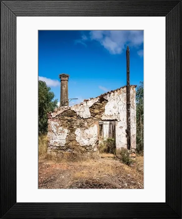 Framed Print : Sao Domingos Mine, Portugal, Europe Framed Print : Sao Domingos Mine, Portugal, Europe