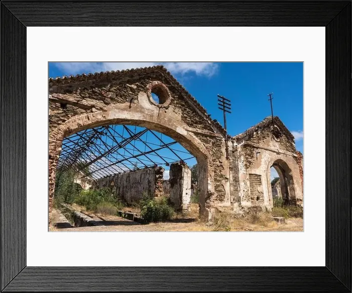 Framed Print : Sao Domingos Mine, Portugal, Europe Framed Print : Sao Domingos Mine, Portugal, Europe