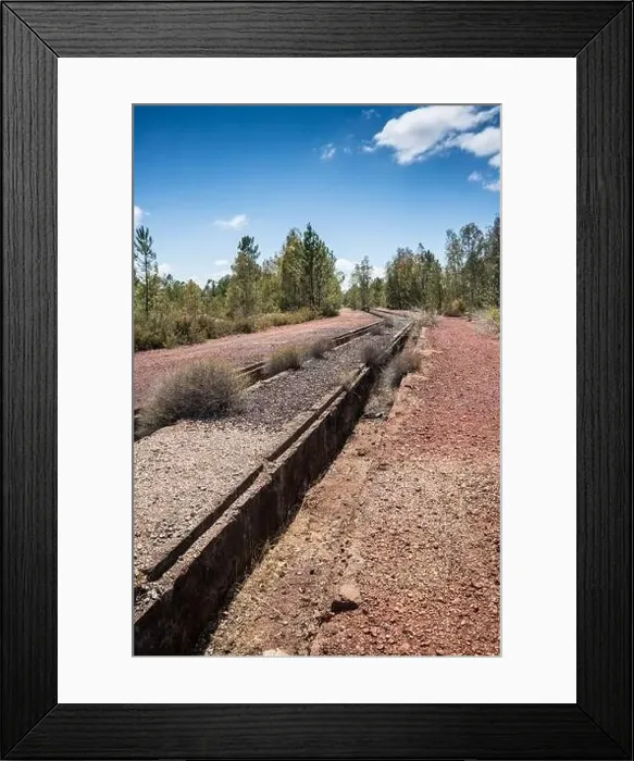 Framed Print : Sao Domingos Mine, Portugal, Europe Framed Print : Sao Domingos Mine, Portugal, Europe