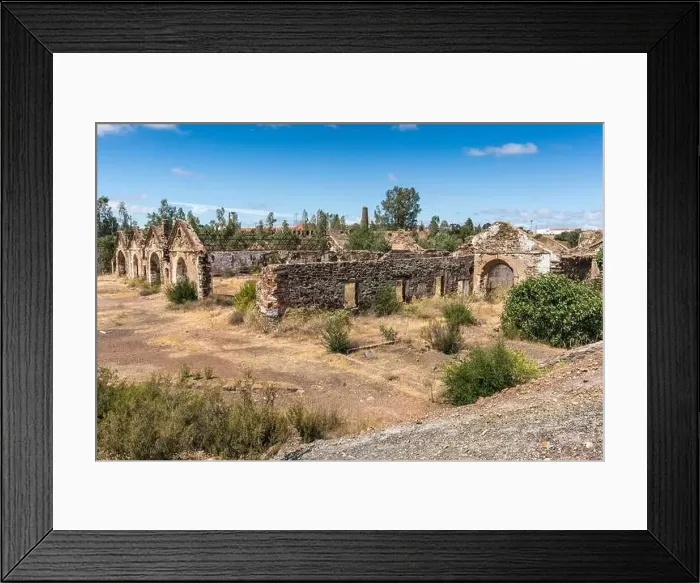 Framed Print : Sao Domingos Mine, Portugal, Europe Framed Print : Sao Domingos Mine, Portugal, Europe