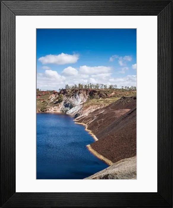 Framed Print : Sao Domingos Mine, Portugal, Europe Framed Print : Sao Domingos Mine, Portugal, Europe