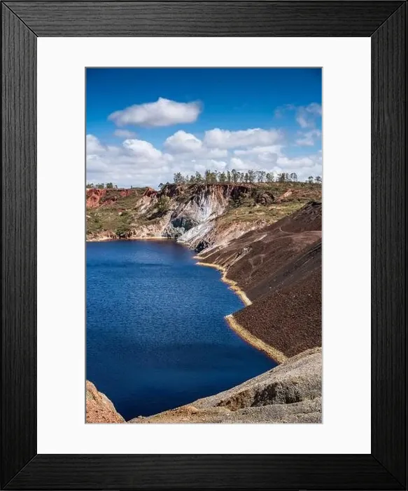 Framed Print : Sao Domingos Mine, Portugal, Europe Framed Print : Sao Domingos Mine, Portugal, Europe