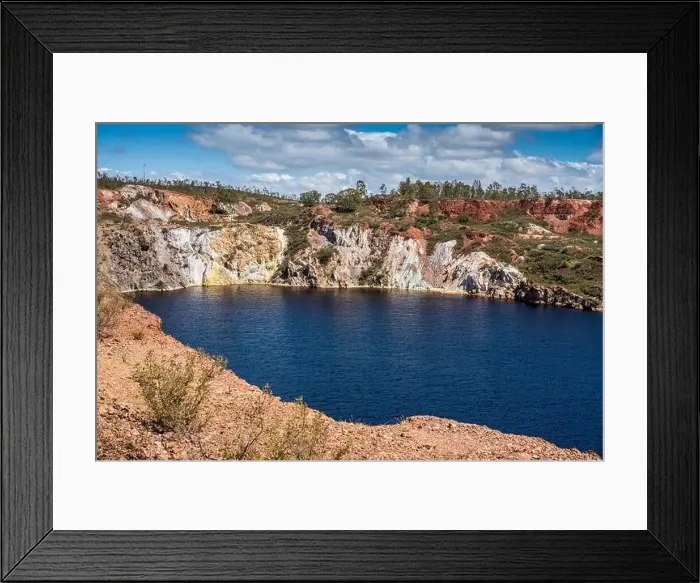 Framed Print : Sao Domingos Mine, Portugal, Europe Framed Print : Sao Domingos Mine, Portugal, Europe