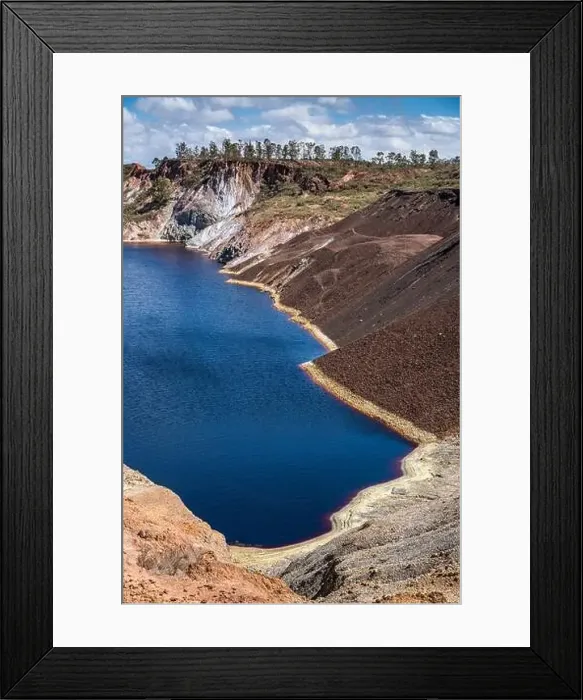 Framed Print : Sao Domingos Mine, Portugal, Europe Framed Print : Sao Domingos Mine, Portugal, Europe