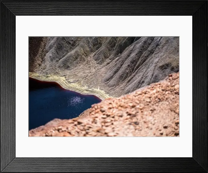 Framed Print : Sao Domingos Mine, Portugal, Europe Framed Print : Sao Domingos Mine, Portugal, Europe