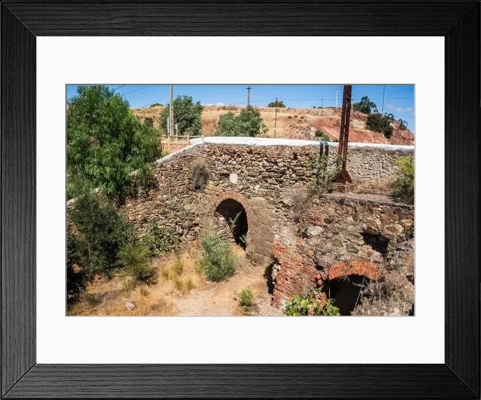Framed Print : Sao Domingos Mine, Portugal, Europe Framed Print : Sao Domingos Mine, Portugal, Europe