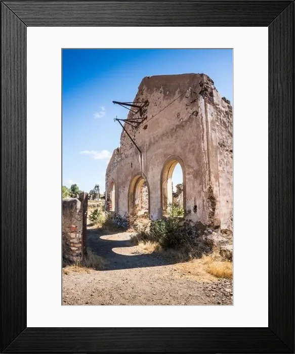 Framed Print : Sao Domingos Mine, Portugal, Europe Framed Print : Sao Domingos Mine, Portugal, Europe