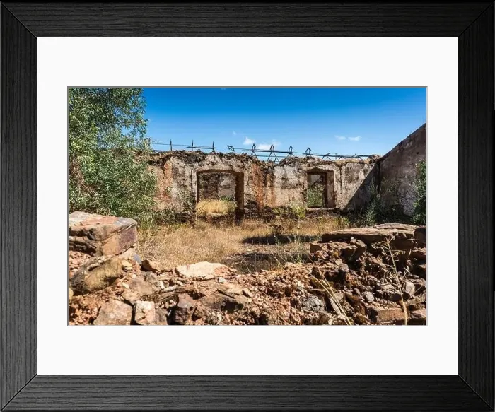Framed Print : Sao Domingos Mine, Portugal, Europe Framed Print : Sao Domingos Mine, Portugal, Europe