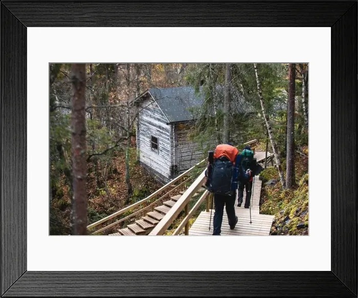 Framed Print : Autumn view of Oulanka National Park Framed Print : Autumn view of Oulanka National Park