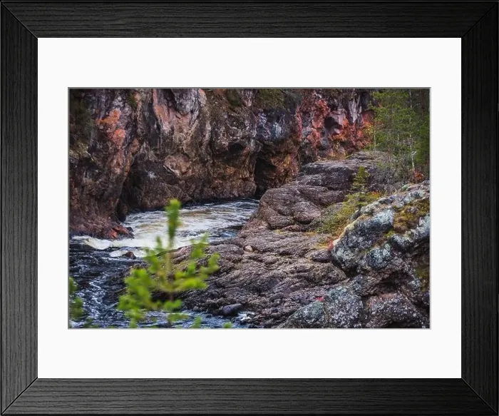 Framed Print : Autumn view of Oulanka National Park Framed Print : Autumn view of Oulanka National Park