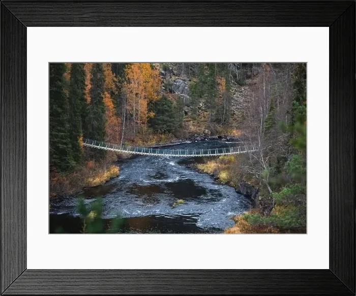 Framed Print : Autumn view of Oulanka National Park Framed Print : Autumn view of Oulanka National Park