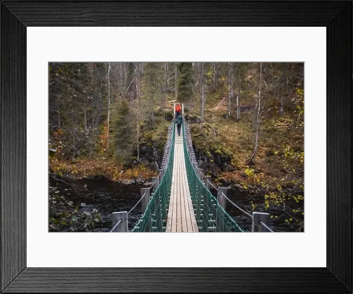 Framed Print : Autumn view of Oulanka National Park Framed Print : Autumn view of Oulanka National Park