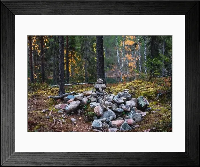 Framed Print : Autumn view of Oulanka National Park Framed Print : Autumn view of Oulanka National Park