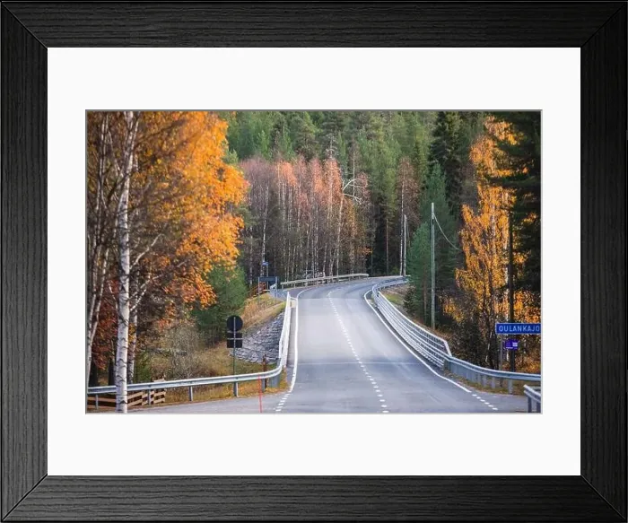 Framed Print : Autumn view of Oulanka National Park Framed Print : Autumn view of Oulanka National Park