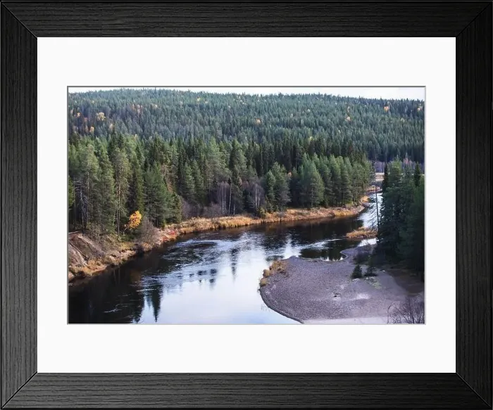 Framed Print : Autumn view of Oulanka National Park Framed Print : Autumn view of Oulanka National Park