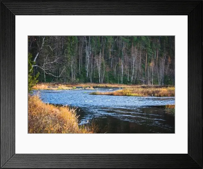 Framed Print : Autumn view of Oulanka National Park Framed Print : Autumn view of Oulanka National Park