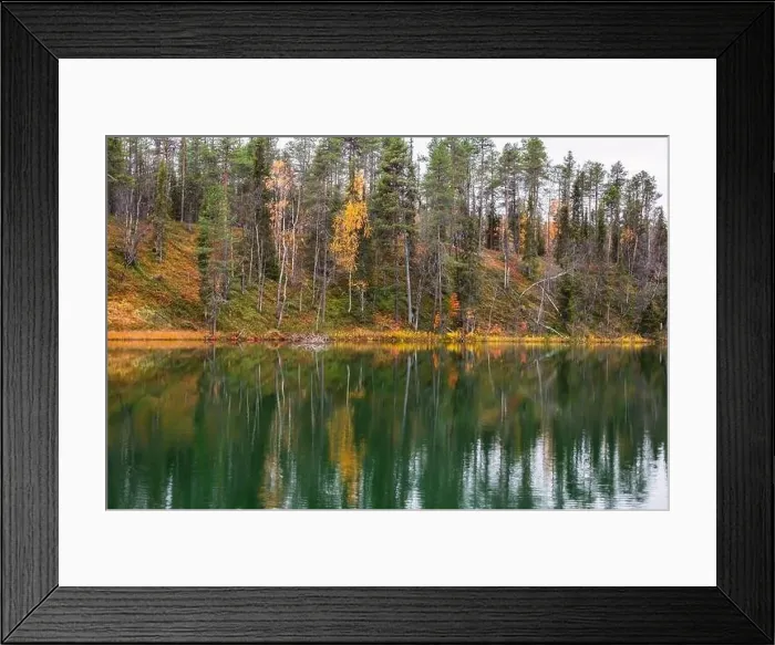 Framed Print : Autumn view of Oulanka National Park Framed Print : Autumn view of Oulanka National Park