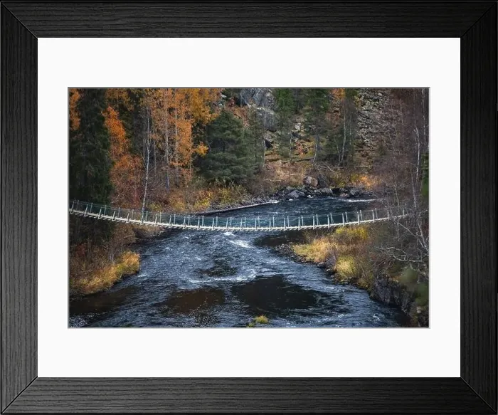 Framed Print : Autumn view of Oulanka National Park Framed Print : Autumn view of Oulanka National Park