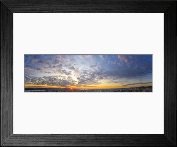Framed Print : Colorful sky Framed Print : Colorful sky