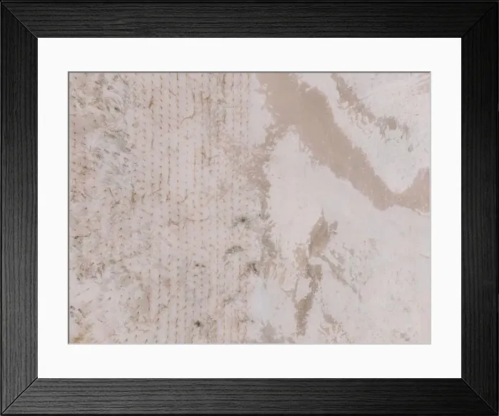 Framed Print : Autumn sea beach, view from the drone