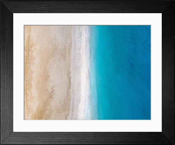 Framed Print : Aeriall Views of Greek Island / Lefkada Framed Print : Aeriall Views of Greek Island / Lefkada