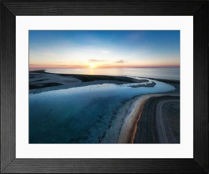 Framed Print : Unusual islands on a brilliant lake, top view, drone camera Framed Print : Unusual islands on a brilliant lake, top view, drone camera