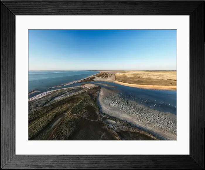 Framed Print : Unusual islands on a brilliant lake, top view, drone camera Framed Print : Unusual islands on a brilliant lake, top view, drone camera