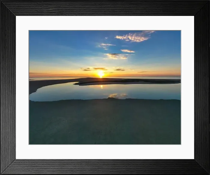 Framed Print : Unusual islands on a brilliant lake, top view, drone camera Framed Print : Unusual islands on a brilliant lake, top view, drone camera