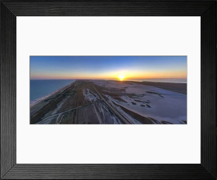 Framed Print : Unusual islands on a brilliant lake, top view, drone camera Framed Print : Unusual islands on a brilliant lake, top view, drone camera