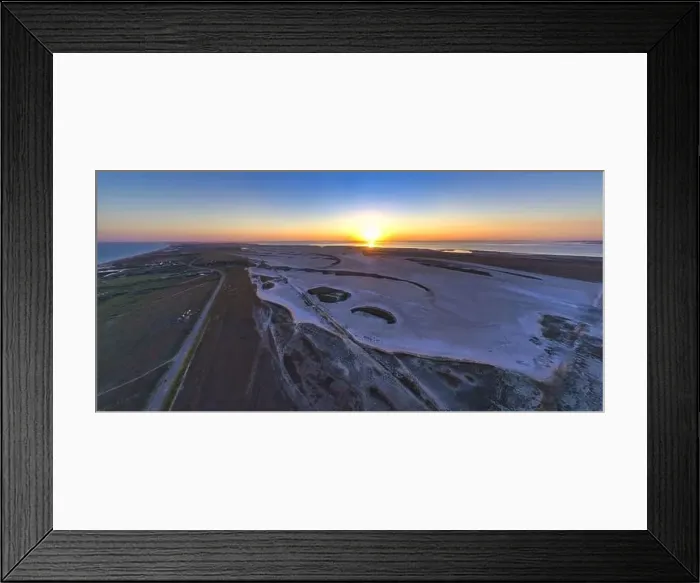 Framed Print : Sandy swamp near a beautiful lake, top view, drone camera Framed Print : Sandy swamp near a beautiful lake, top view, drone camera