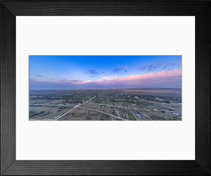 Framed Print : Tidy and small houses in sandy streets. Beautiful and peaceful village Strilkove in the morning light Framed Print : Tidy and small houses in sandy streets. Beautiful and peaceful village Strilkove in the morning light