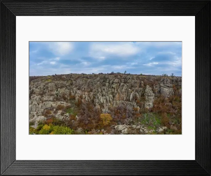 Framed Print : A stream flows in the Aktovsky Canyon Framed Print : A stream flows in the Aktovsky Canyon