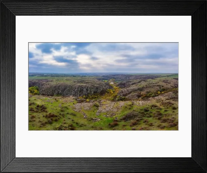 Framed Print : A stream flows in the Aktovsky Canyon Framed Print : A stream flows in the Aktovsky Canyon