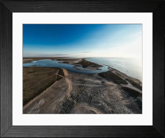 Framed Print : Unusual islands on a brilliant lake, top view, drone camera Framed Print : Unusual islands on a brilliant lake, top view, drone camera