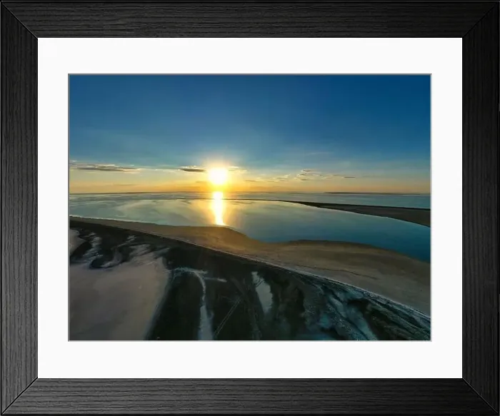 Framed Print : Unusual islands on a brilliant lake, top view, drone camera Framed Print : Unusual islands on a brilliant lake, top view, drone camera
