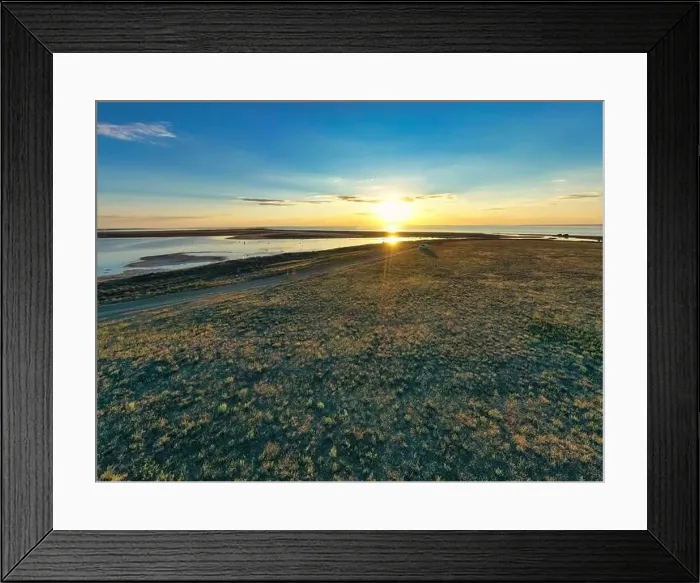 Framed Print : Unusual islands on a brilliant lake, top view, drone camera Framed Print : Unusual islands on a brilliant lake, top view, drone camera