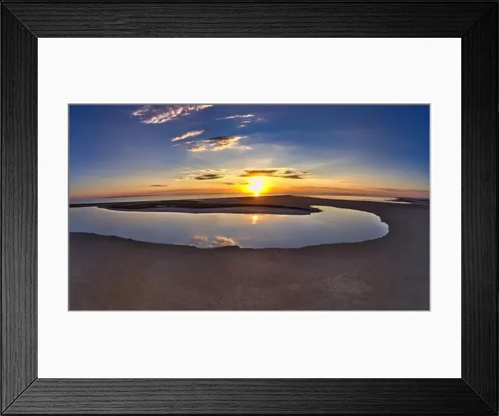 Framed Print : Unusual islands on a brilliant lake, top view, drone camera Framed Print : Unusual islands on a brilliant lake, top view, drone camera