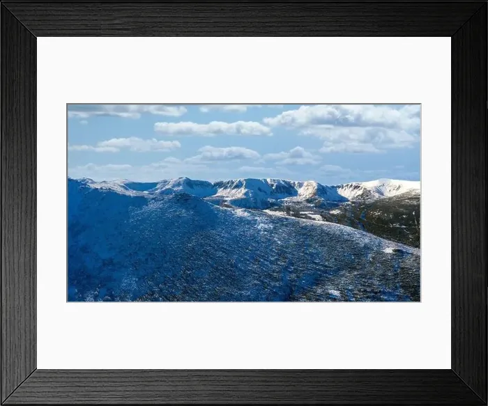 Framed Print : Wonderful landscapes of the Carpathian Mountains covered with snow Framed Print : Wonderful landscapes of the Carpathian Mountains covered with snow