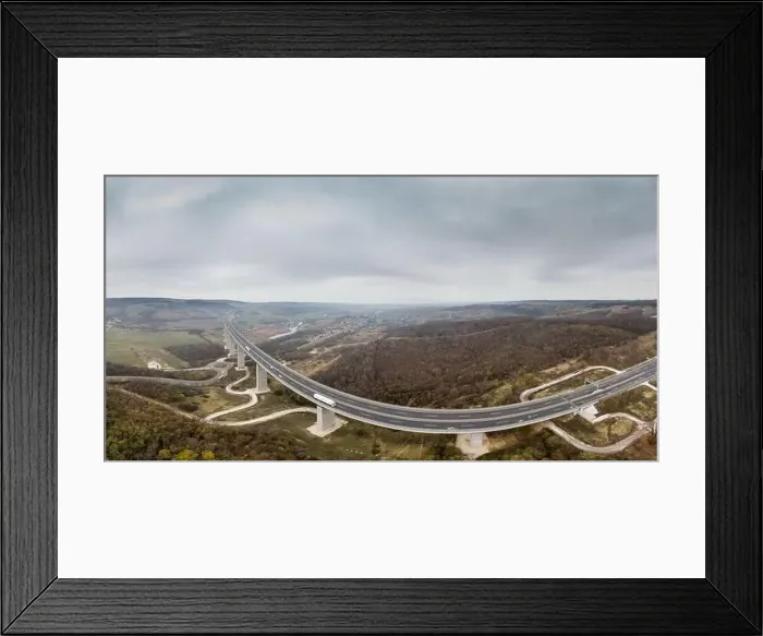 Framed Print : Viaduct of Koroshegy in Hungary Framed Print : Viaduct of Koroshegy in Hungary