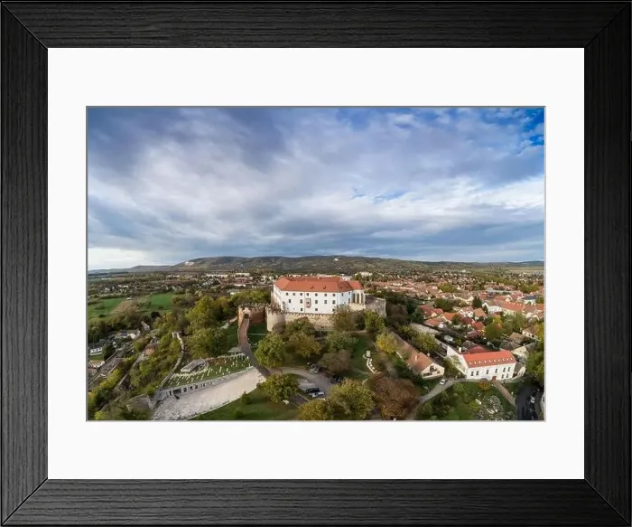 Framed Print : Beautiful castle in Siklos hungary Framed Print : Beautiful castle in Siklos hungary