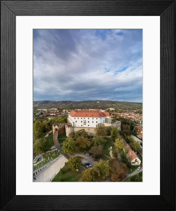 Framed Print : Beautiful castle in Siklos hungary Framed Print : Beautiful castle in Siklos hungary