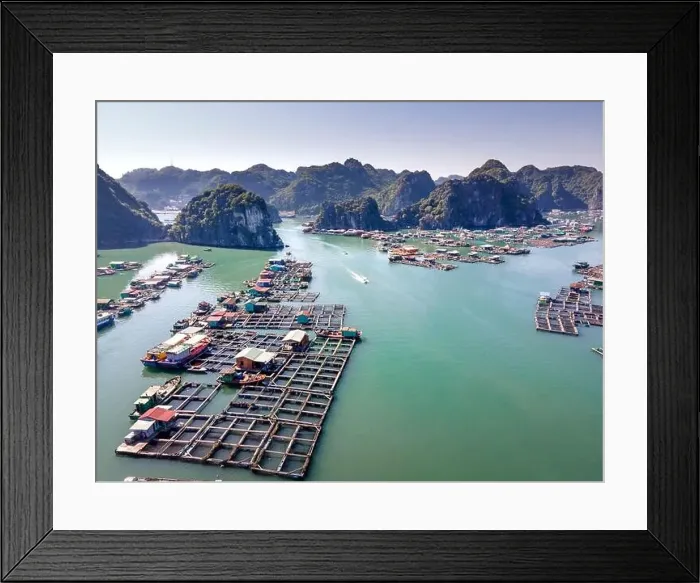 Framed Print : Lan Ha Bay, Vietnam - November 13 Framed Print : Lan Ha Bay, Vietnam - November 13