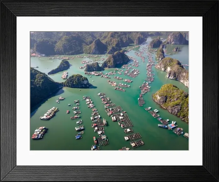 Framed Print : Lan Ha Bay, Vietnam - November 13 Framed Print : Lan Ha Bay, Vietnam - November 13