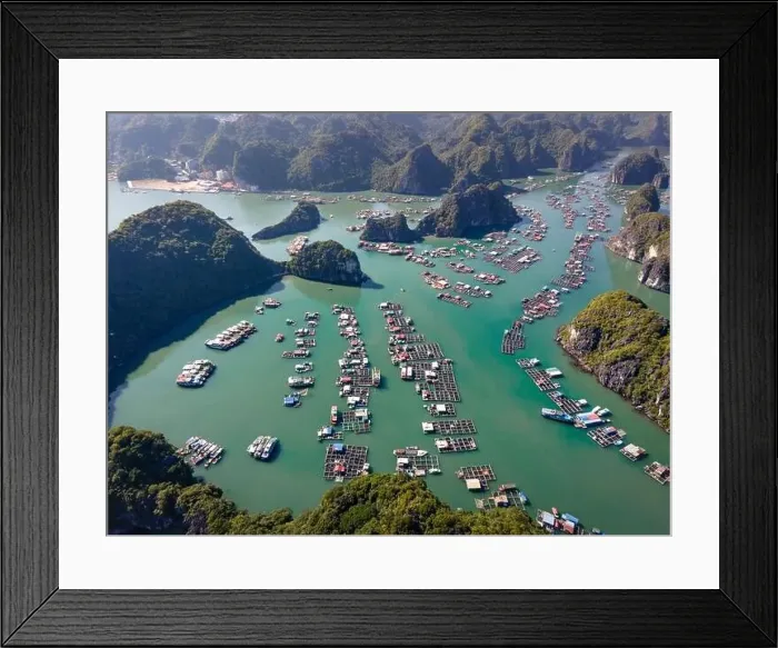 Framed Print : Lan Ha Bay, Vietnam - November 13 Framed Print : Lan Ha Bay, Vietnam - November 13