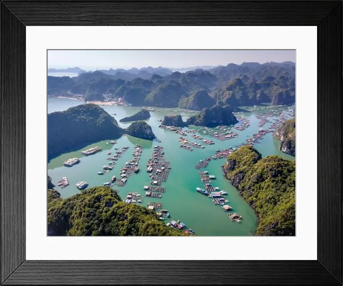 Framed Print : Lan Ha Bay, Vietnam - November 13 Framed Print : Lan Ha Bay, Vietnam - November 13