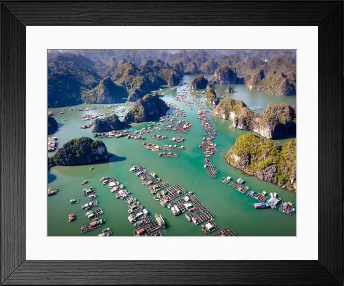 Framed Print : Lan Ha Bay, Vietnam - November 13 Framed Print : Lan Ha Bay, Vietnam - November 13