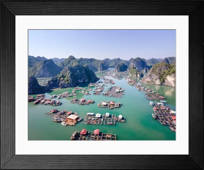 Framed Print : Lan Ha Bay, Vietnam - November 13 Framed Print : Lan Ha Bay, Vietnam - November 13